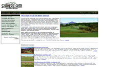 Desktop Screenshot of 5280golf.com